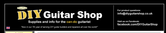 UK guitar kit supplier 